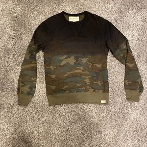 Ralph Lauren denim supply camo crewneck sweatshirt